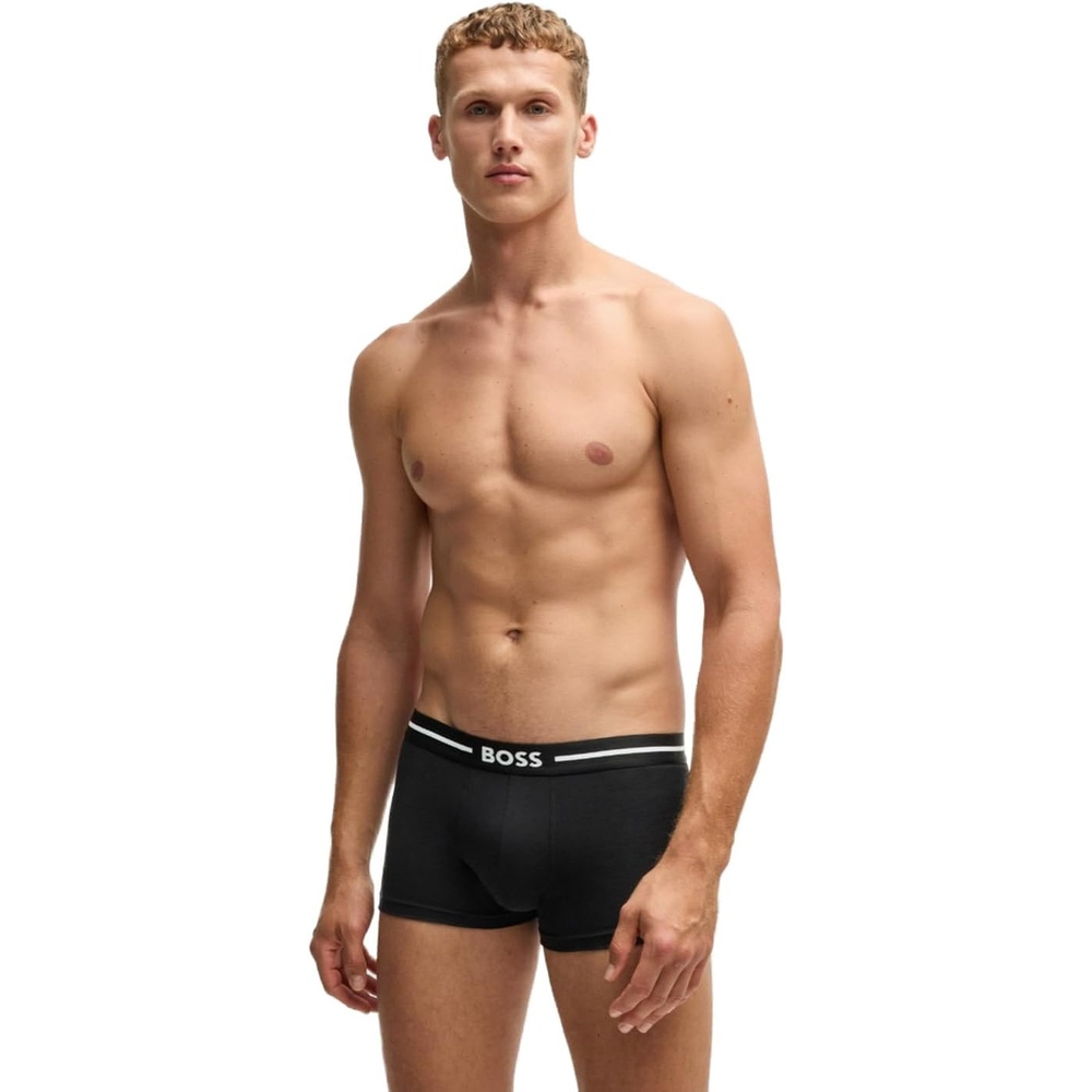 image:imageBOSS Mens 3 Pack Bold TrunkDark Black Dark Black Dark Black