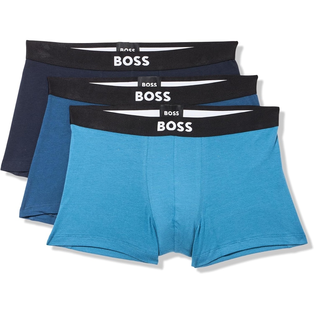 image:imageBOSS Mens 3pack Logo Icon TrunksBlue Special