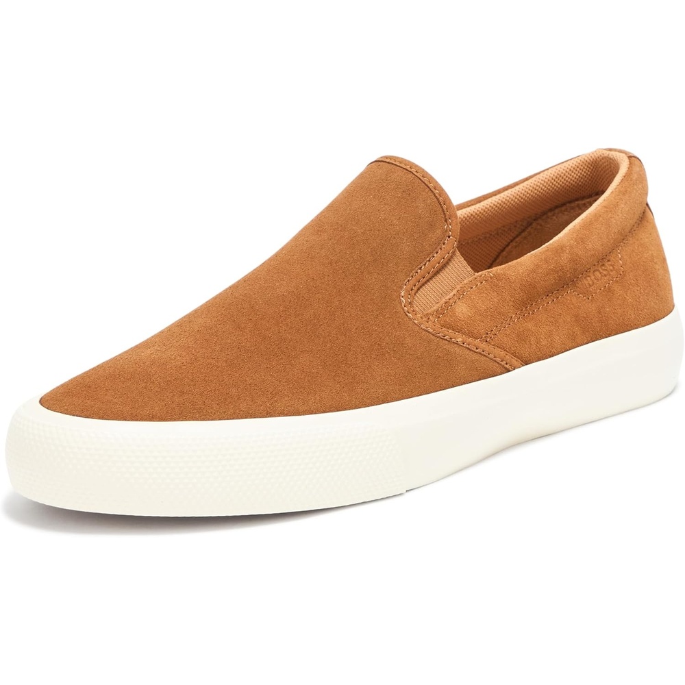 image:imageBOSS Mens Aiden Slip On SneakersTwig Basket Brown