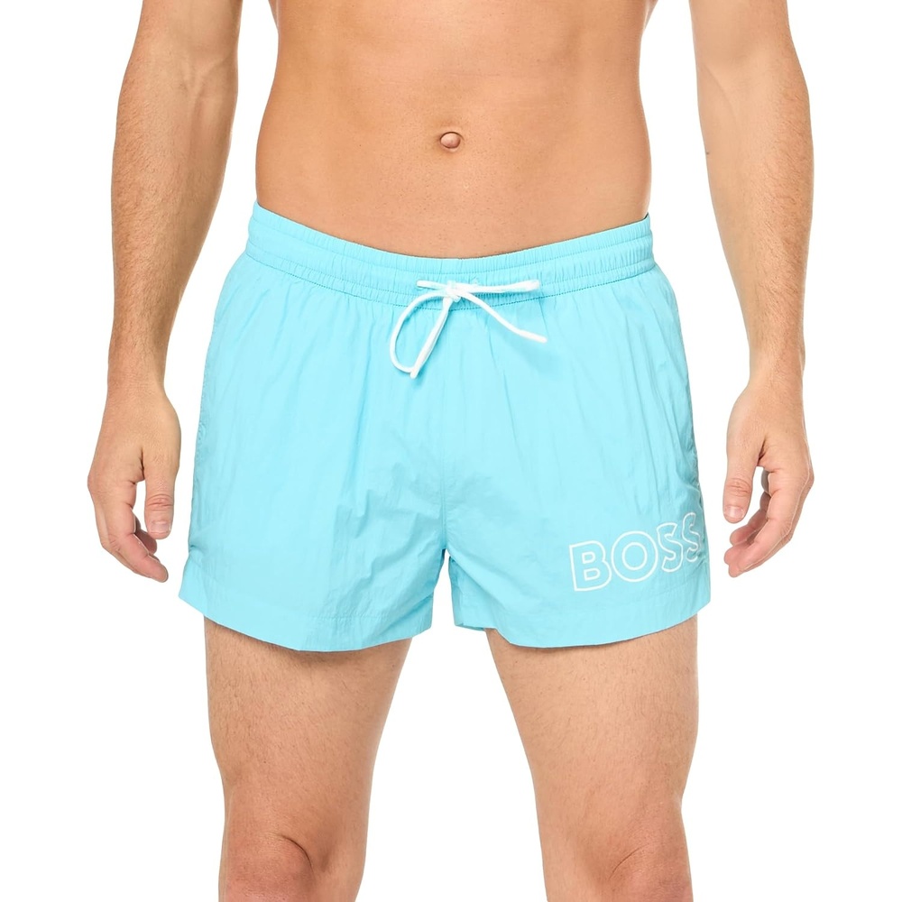 image:imageBOSS Mens Big Logo Swim TrunkPoolside Green