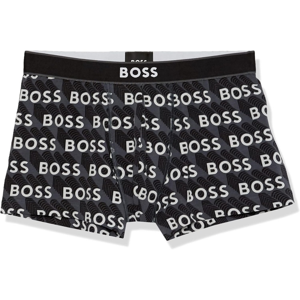 image:imageBOSS Mens Bold Logo Patterned TrunkAsphault Logo