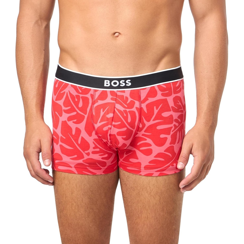 image:imageBOSS Mens Bold Logo Patterned TrunkPink Punch Floral