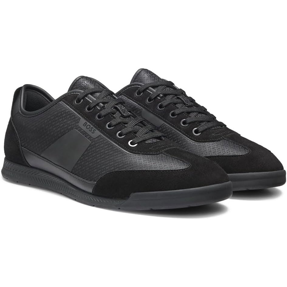 image:imageBOSS Mens Boss Nitan Nymn 10277929 TrainersLowProfile TrainersBlack