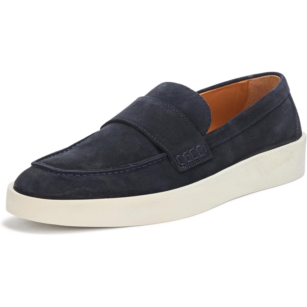 image:imageBOSS Mens Clay Suede LoaferClean Navy