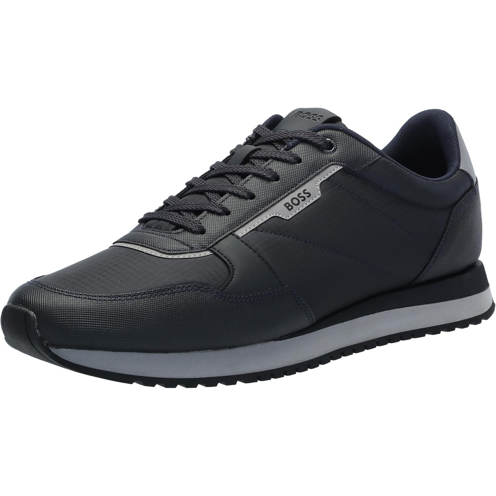 image:imageBOSS Mens Kai Retro Low Profile SneakersBlueberry Blue
