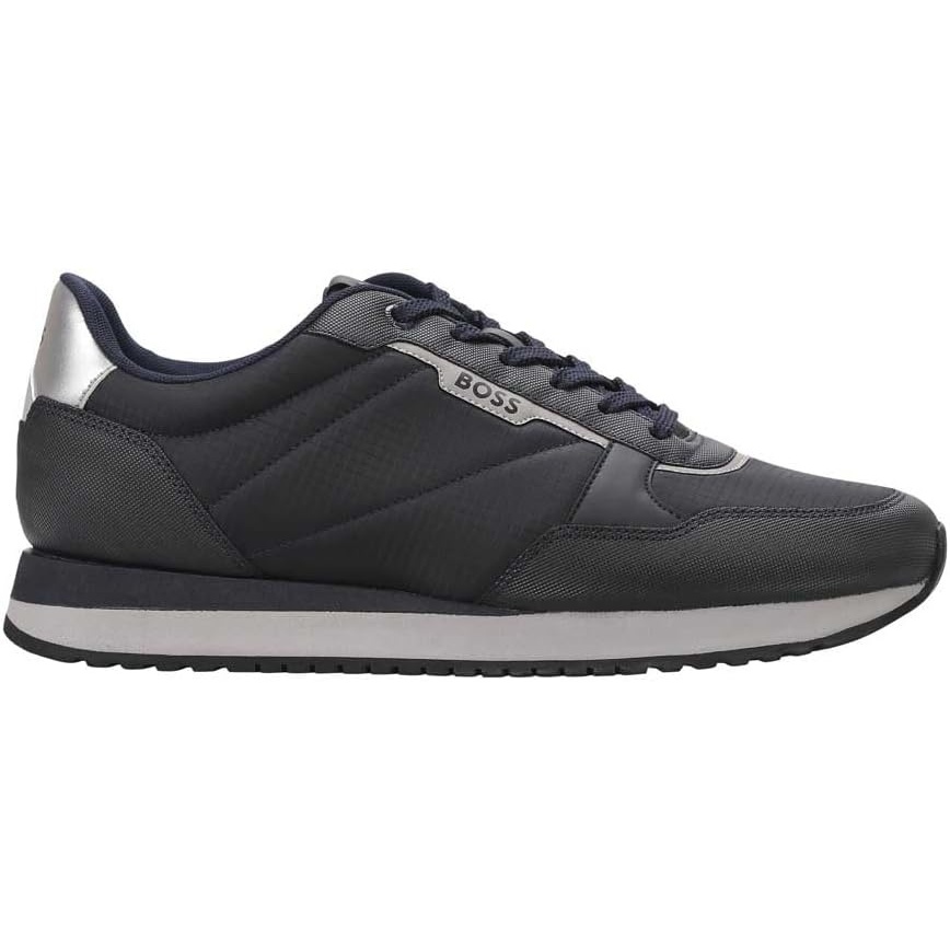 image:imageBOSS Mens Kai Retro Low Profile SneakersDark Blue