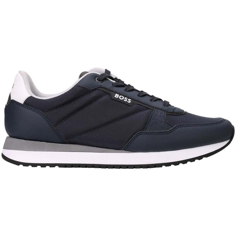 image:imageBOSS Mens Kai Retro Low Profile SneakersDark Blue401