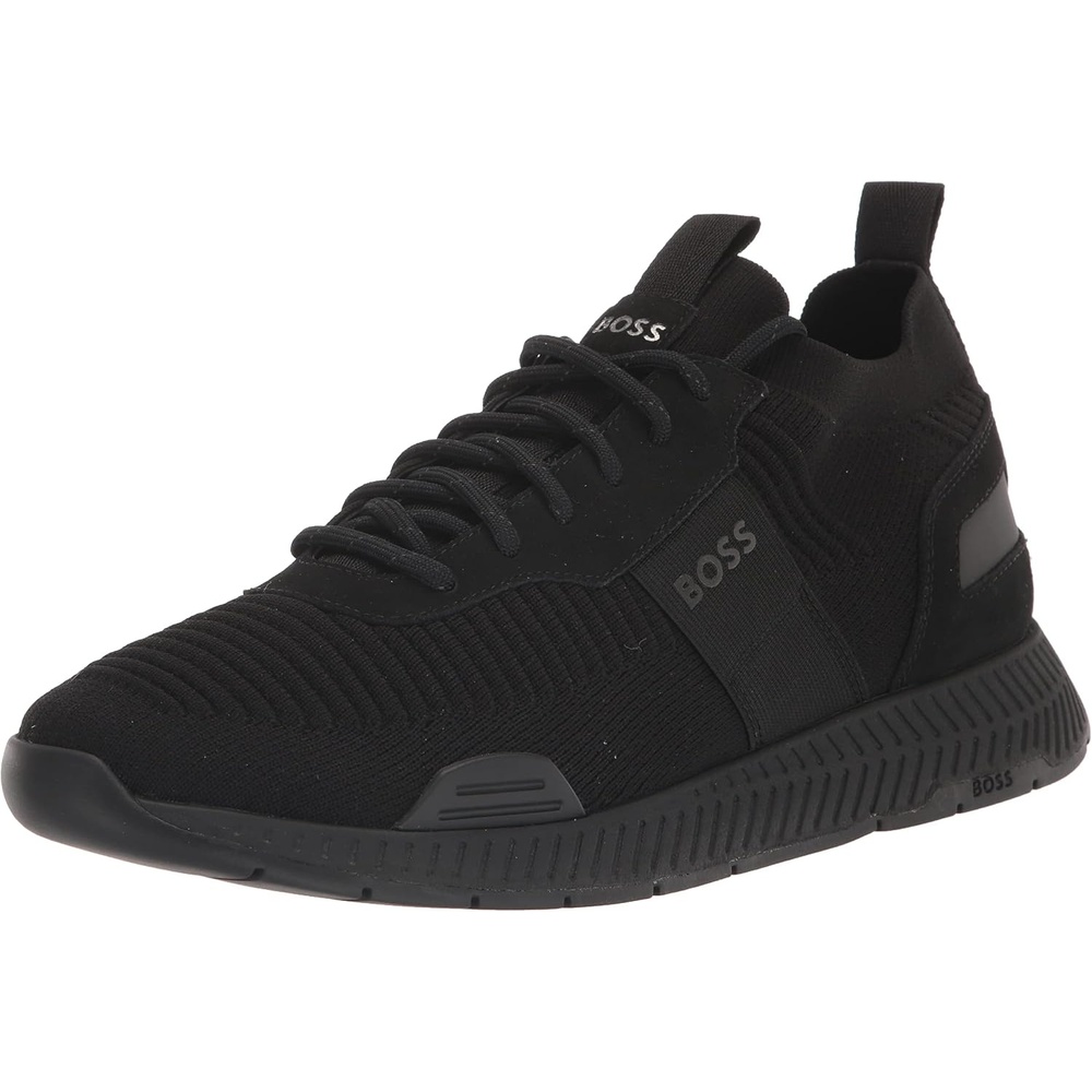 image:imageBOSS Mens Mesh Mix Running SneakersBlack Oil