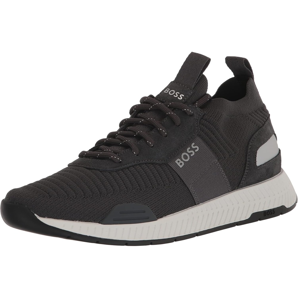 image:imageBOSS Mens Mesh Mix Running SneakersGranite Stone