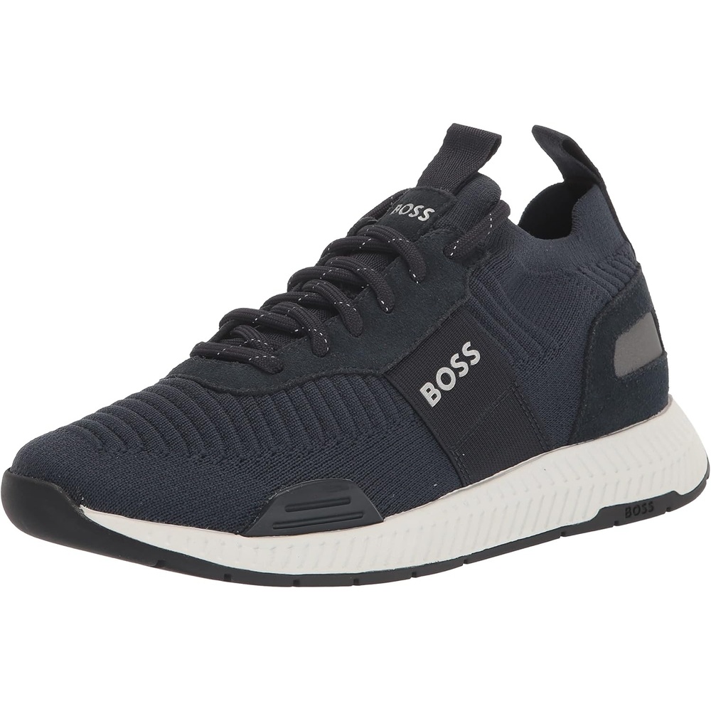 image:imageBOSS Mens Mesh Mix Running SneakersMidnight Blue