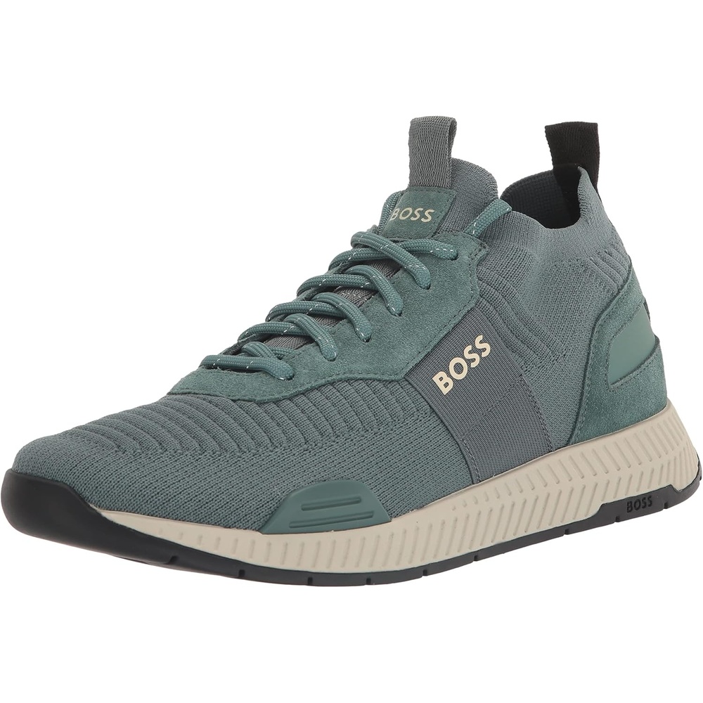 image:imageBOSS Mens Mesh Mix Running SneakersSilver Pine