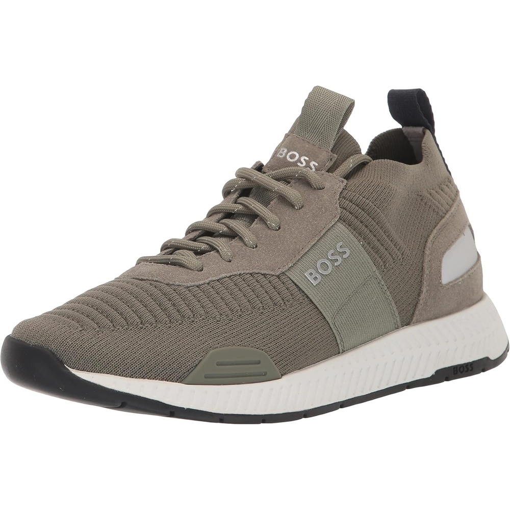 image:imageBOSS Mens Mesh Mix Running SneakersVermont Green