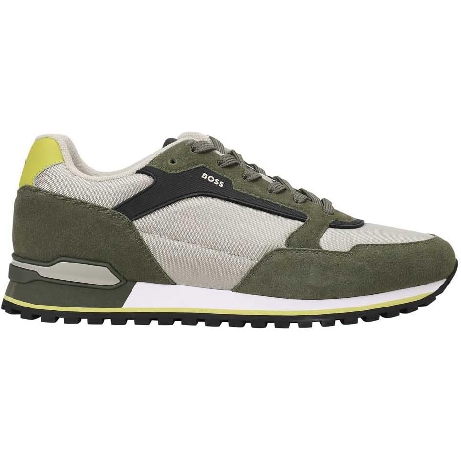 image:imageBOSS Mens Modern TrainersOpen Green