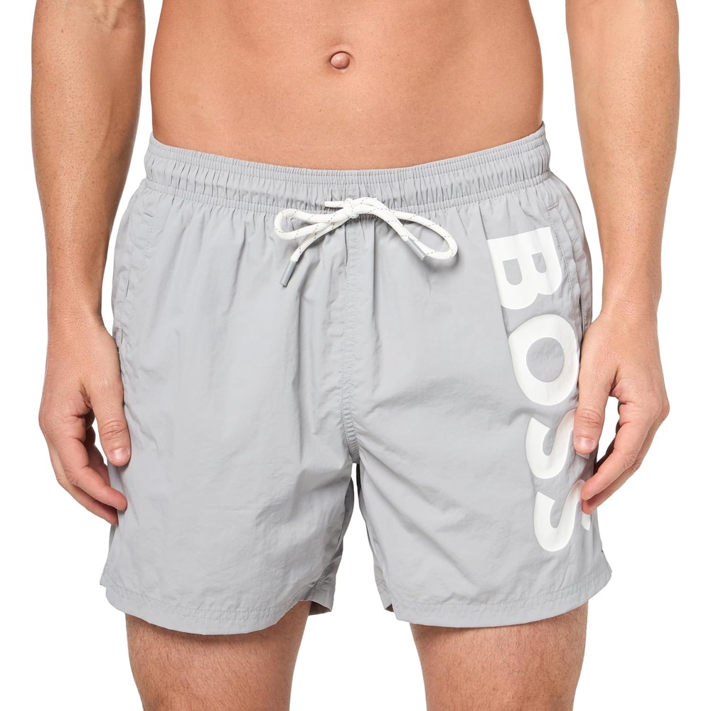 image:imageBOSS Mens Octopus Swim TrunkMoonrock Grey