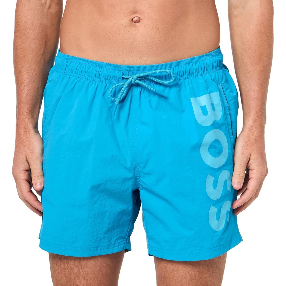 image:imageBOSS Mens Octopus Swim TrunkOpal Sky