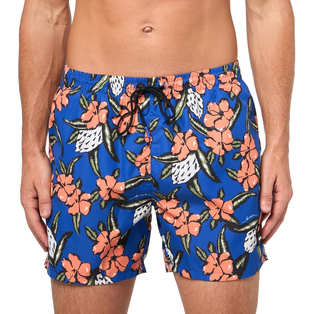 image:imageBOSS Mens Piranha Swim TrunksCobalt Floral