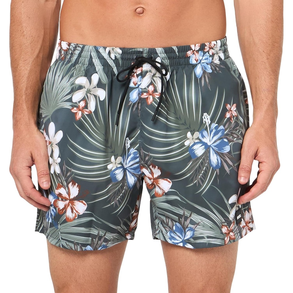 image:imageBOSS Mens Piranha Swim TrunksTropical Khaki