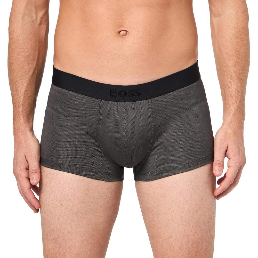 image:imageBOSS Mens Sheen Microfiber Jersey TrunkBlack Crow