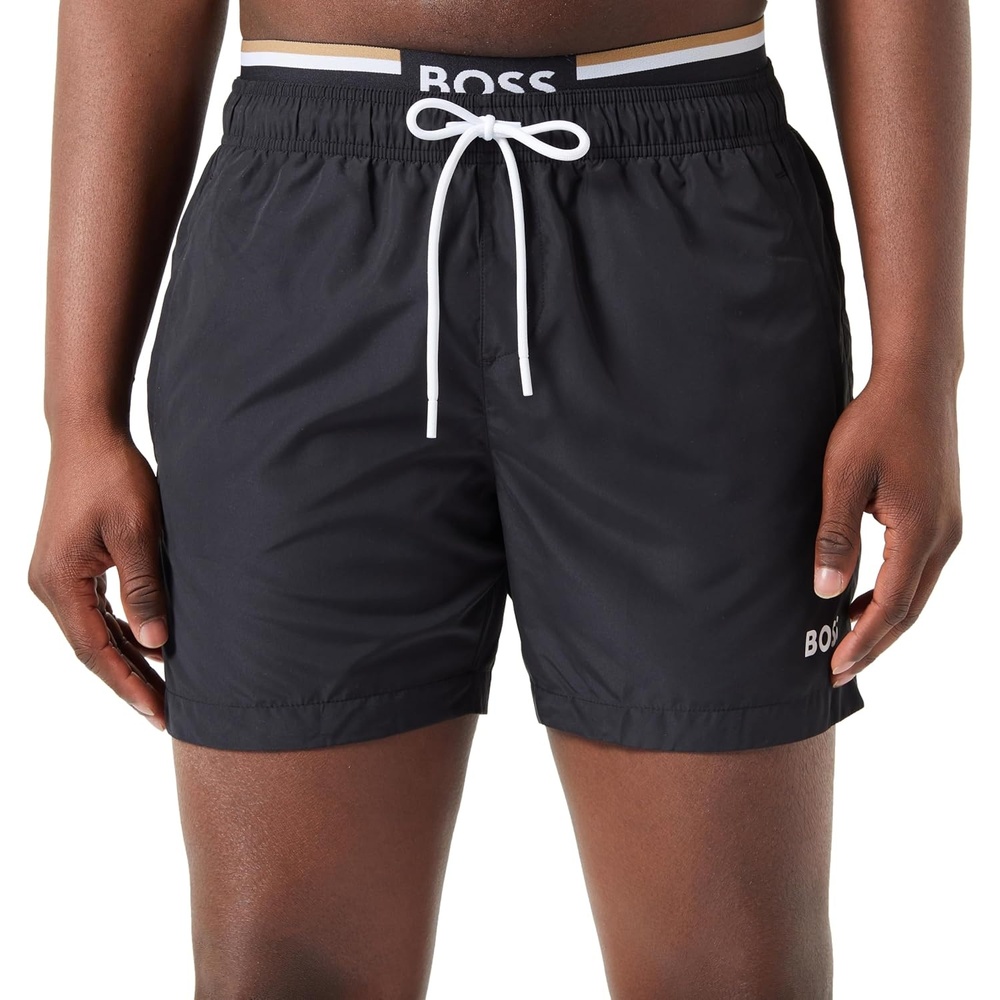 image:imageBOSS Mens Starfish 6 Swim TrunksBlack 1