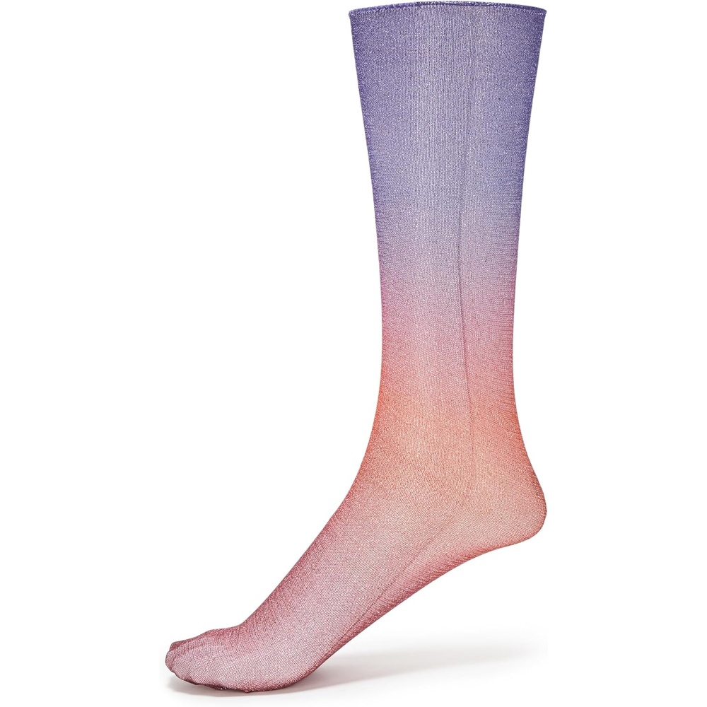 image:imageBOSS Quarter Length Sparkle Lurex Ombre Socks