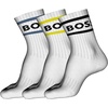 Blank White / Melange Blue  Bright Lime  Deep Black