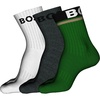 White Cloud/Dark Grey Melange/Gander Green