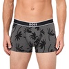 Dark Grey Palm Leaf