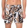 Black/Camel Floral