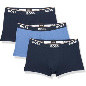 BOSS 3-Pack Power Trunks(Black/Bjiou Blue/Captain Navy)