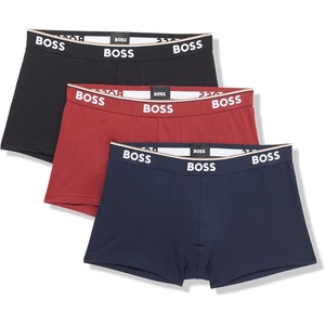 BOSS 3-Pack Power Trunks(Russet Brown/Navy/Black)