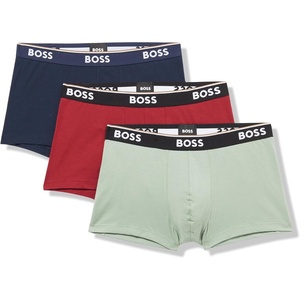 BOSS 3-Pack Power Trunks(Seafoam Green/Deep Navy/Crimson Red)