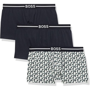 BOSS 3-Pack Power Trunks(Stark Navy/Sonoran Sky Logo/Stark Navy)