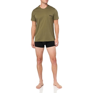 BOSS Cotton Stretch Tshirt w/Trunk Gift(Black Currant)