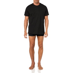 BOSS Cotton Stretch Tshirt w/Trunk Gift(Pepper Black)
