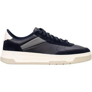 BOSS Men’s Baltimore_Tenn Trainers in Blue Smooth Leather