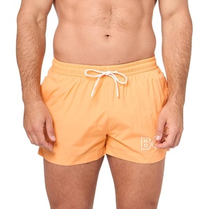 BOSS Men’s Big Logo Swim Trunk(Peach Pitt)