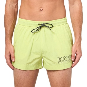 BOSS Men’s Big Logo Swim Trunk(Pistachio)