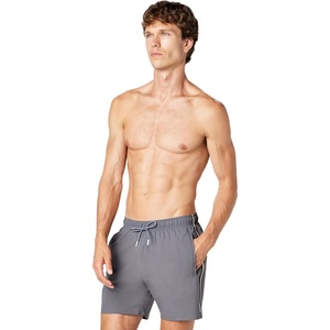 BOSS Men’s Iconic Stripe Swim Trunks(Castle Rock)