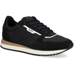 BOSS Men’s Kai Retro Low Profile Sneakers(Black Olive)
