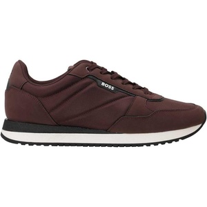 BOSS Men’s Kai Retro Low Profile Sneakers(Dark Purple)