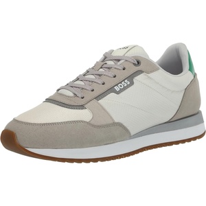 BOSS Men’s Kai Retro Low Profile Sneakers(Stone Beige)