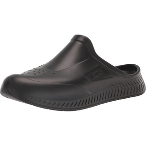 BOSS Men’s Mesh Mix Running Sneakers(Black Fog)
