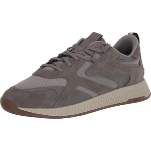 BOSS Men’s Mesh Mix Running Sneakers(Graphite)