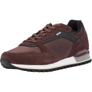 BOSS Men’s Modern Trainers(Dark Red)