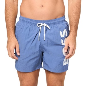BOSS Mens Octopus Swim Trunk(Bijou Blue)