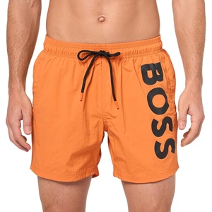 BOSS Mens Octopus Swim Trunk(Papaya Orange)
