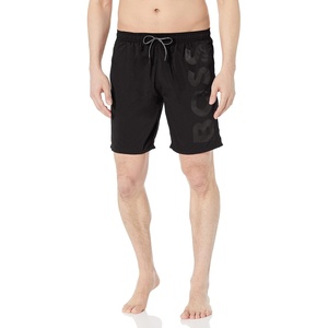 BOSS Men’s Orca Swim Trunk(Black Tar)