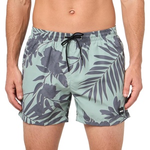 BOSS Men’s Piranha Swim Trunks(Sage Flowers)