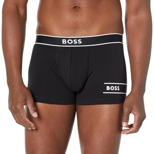 BOSS Men’s Trunk 24 Logo(Black Thunder)