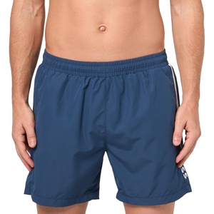 BOSS Men’s Vertical Logo Swim Trunk(Northern Blue)